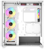 Rampage HYDRA V3 WHITE 750W 80+ BRONZE Beyaz 7*12cm RGB Fan ATX Mid-T Oyuncu Kasası